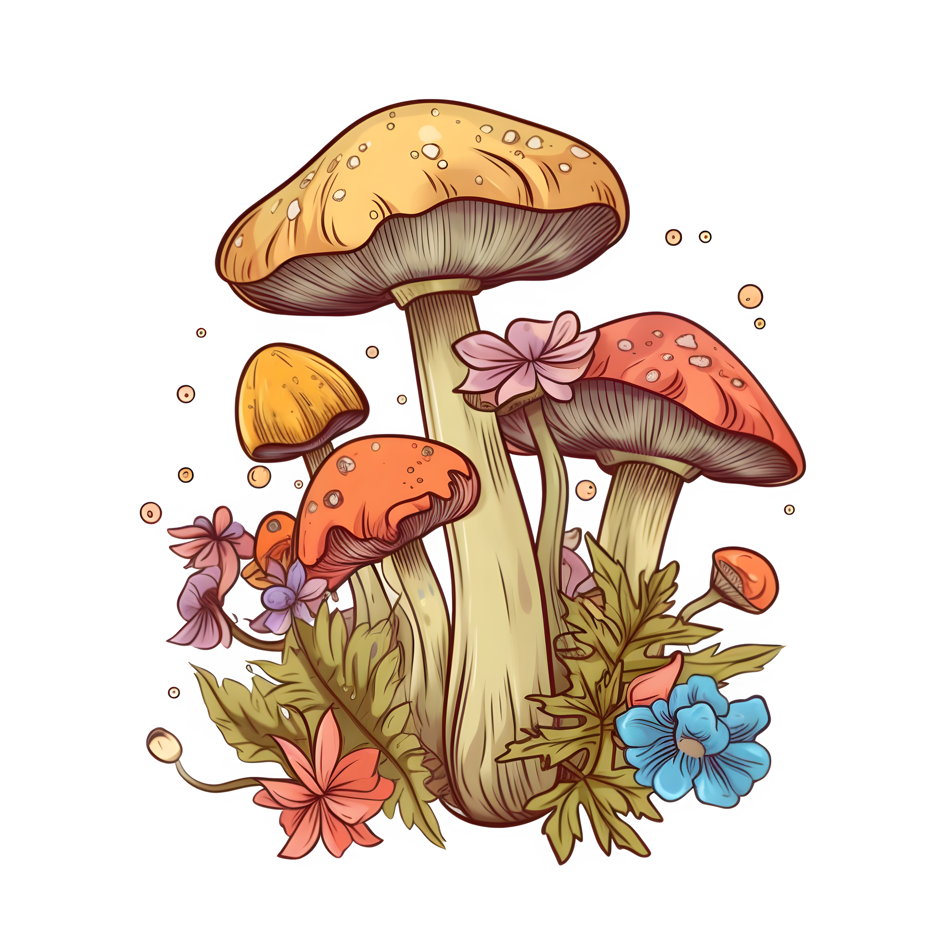 Cottagecore Mushroom