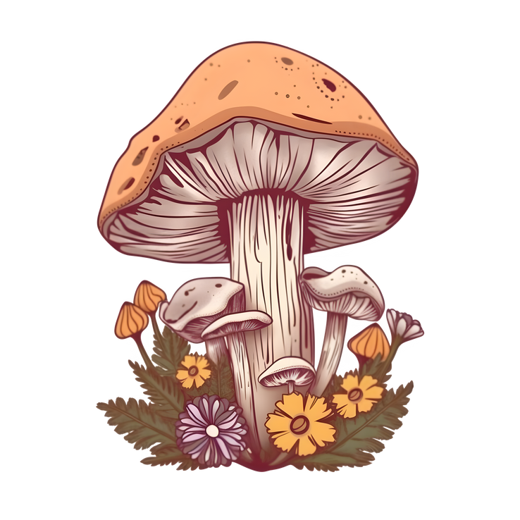 Cottagecore Mushroom