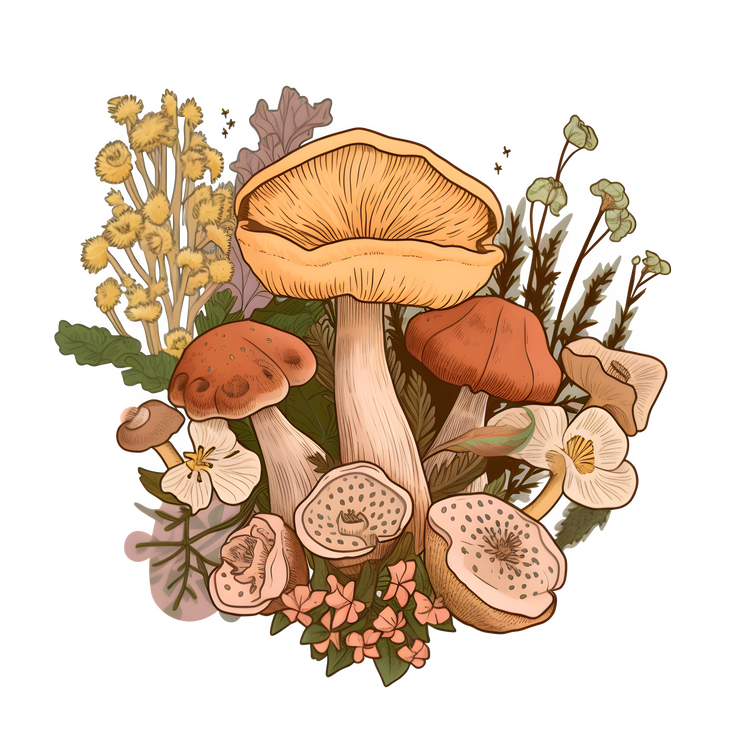 Cottagecore Mushroom