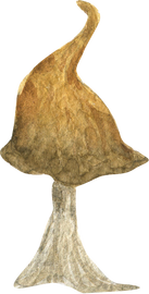 Watercolor Magic Mushroom